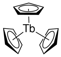 Tris(cyclopentadienyl)terbium(III) Chemical Structure